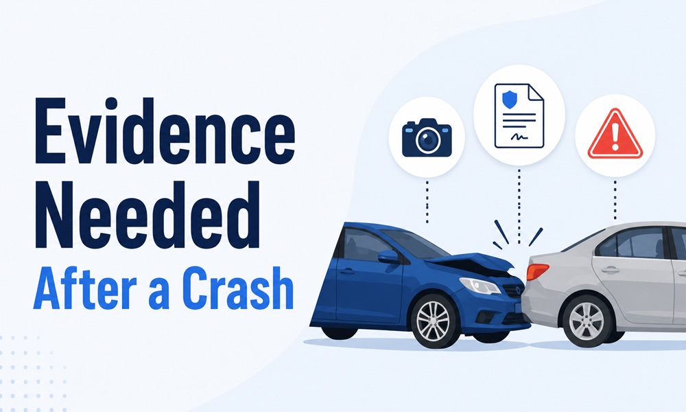 Evidence Needed After a Crash